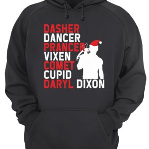 Dasher Dancer Prancer Comet Cupid Daryl Dixons shirt 2 Dasher Dancer Prancer Comet Cupid Daryl Dixons shirt 3
