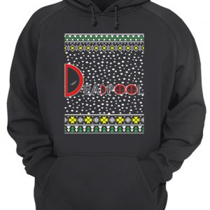 Deadpool Logo Ugly Christmas shirt 2 Deadpool Logo Ugly Christmas shirt 3