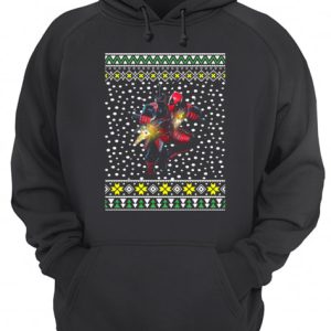 Deadpool Shooting Ugly Christmas shirt 2 Deadpool Shooting Ugly Christmas shirt 3