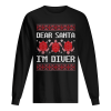 Dear Santa I’M Scuba Diver Ugly Sea Turtle Christmas Sweater shirt