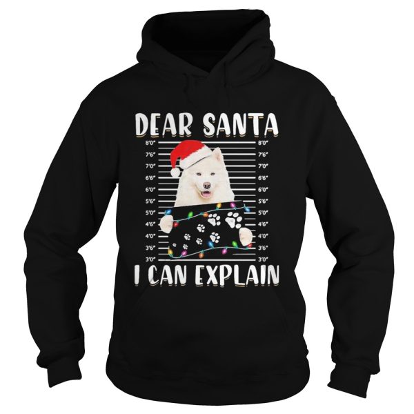 Dear Santa I Can Explain Light Christmas shirt