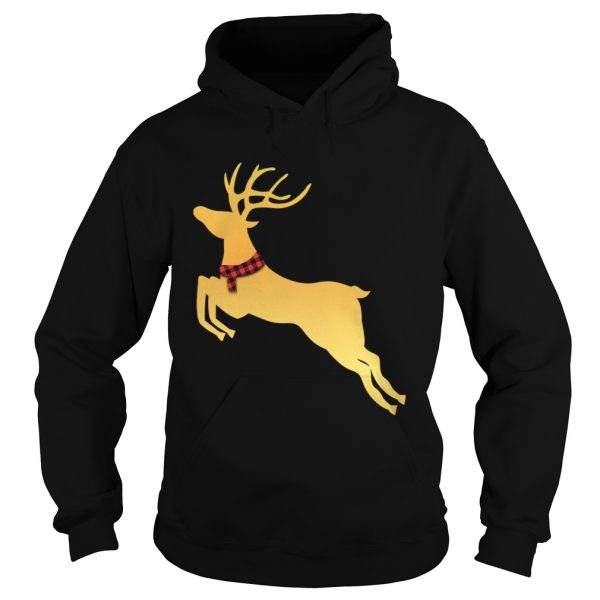 Deer Chrismas Gold shirt