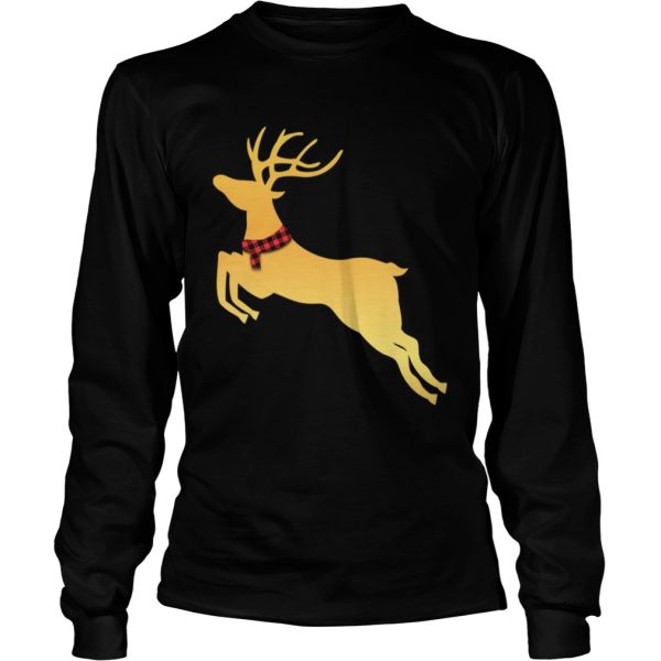 Deer Chrismas Gold shirt