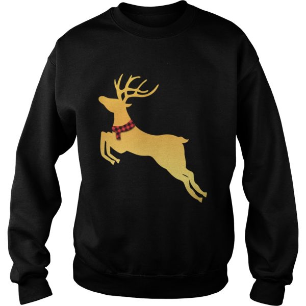 Deer Chrismas Gold shirt