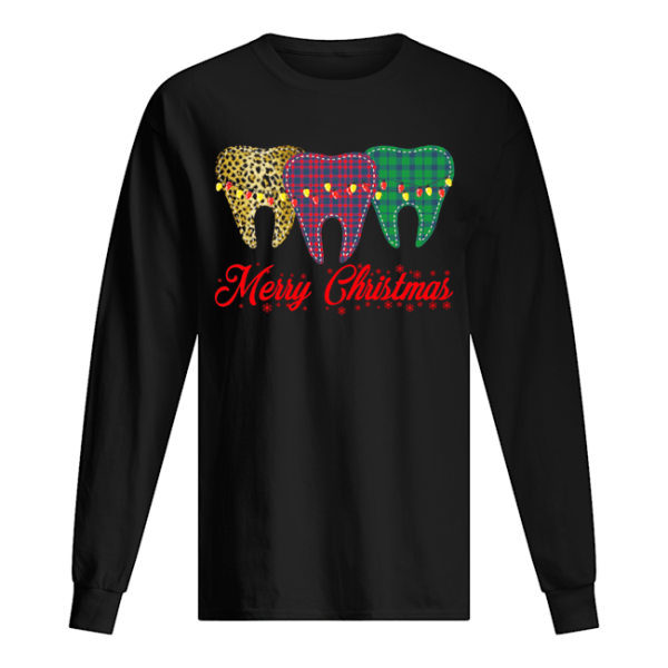 Dental assistant Merry Christmas shirt