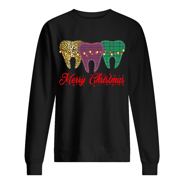 Dental assistant Merry Christmas shirt