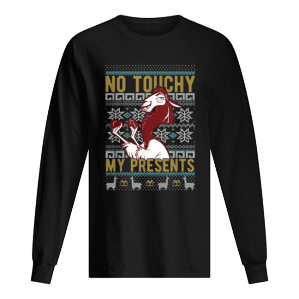 Disney Emperor’s New Groove Kuzco No Touchy Ugly Christmas shirt