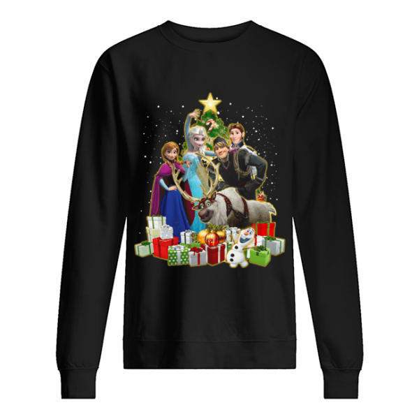 Disney Frozen Characters Merry Christmas Gifts shirt