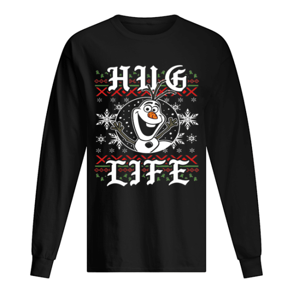 Disney Frozen Olaf Hug Life Ugly Christmas Sweater Style shirt