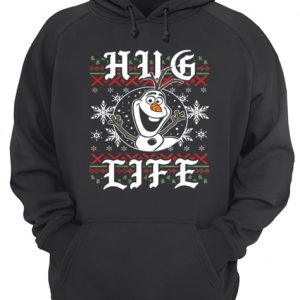 Disney Frozen Olaf Hug Life Ugly Christmas Sweater Style shirt 2 Disney Frozen Olaf Hug Life Ugly Christmas Sweater Style shirt 3