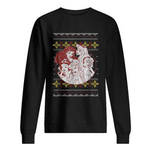 Disney Princess Circle Group Shot Ugly Christmas shirt Disney Princess Circle Group Shot Ugly Christmas shirt