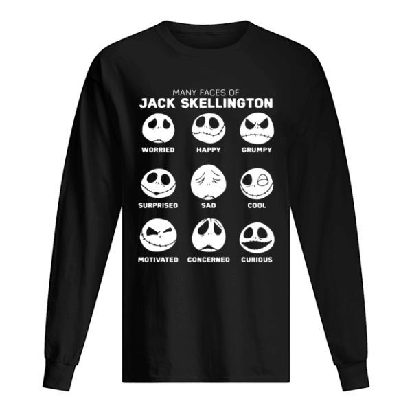 Disney The Nightmare Before Christmas Jack Pumpkin Faces shirt