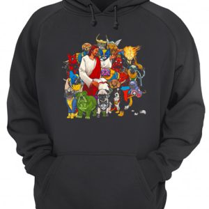 Dog Avengers Jesus that's how I saved the world shirt 2 Dog Avengers Jesus thats how I saved the world shirt 3