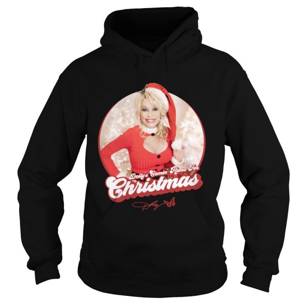 Dolly Partons Comin Home for Christmas shirt