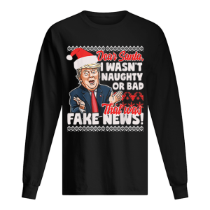 Donald Trump Fake News Ugly Christmas shirt Donald Trump Fake News Ugly Christmas shirt