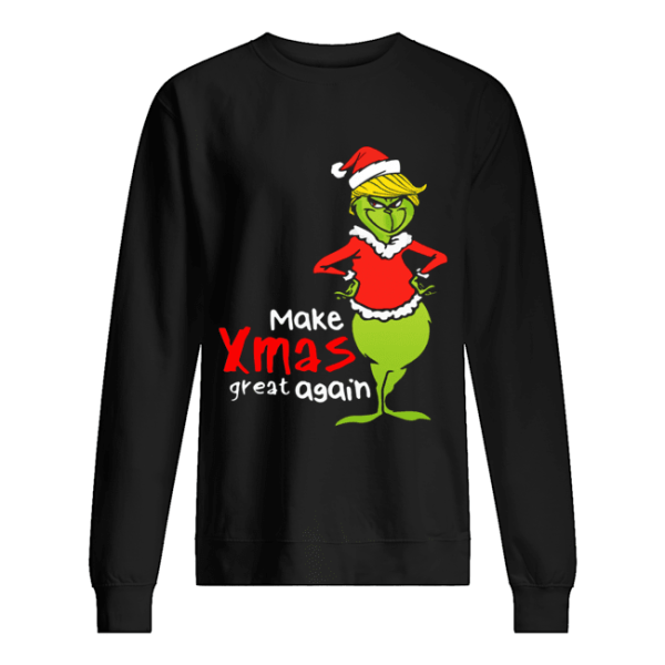 Donald Trump Grinch make xmas again christmas shirt