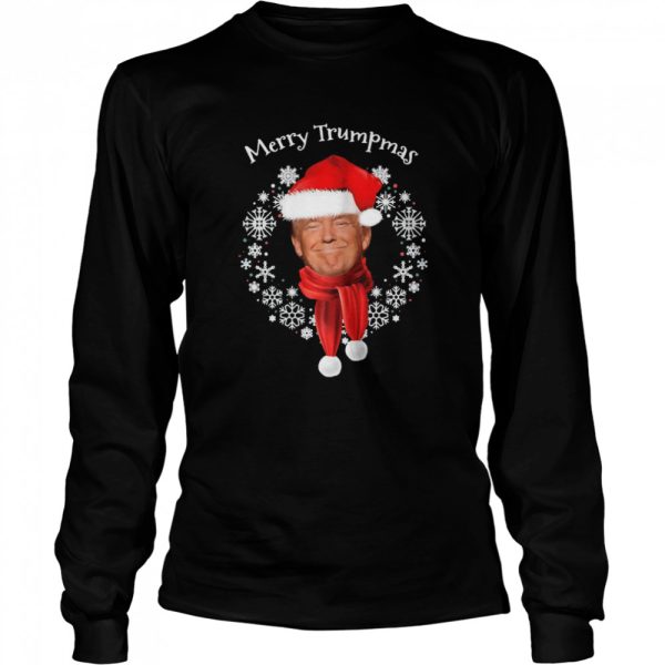 Donald Trump Merry Trumpmas Laurel Wreath shirt