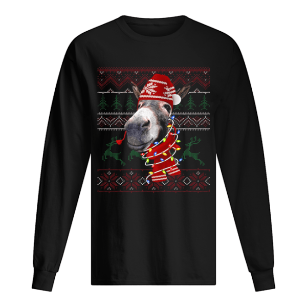 Donkey Xmas Ugly Christmas shirt