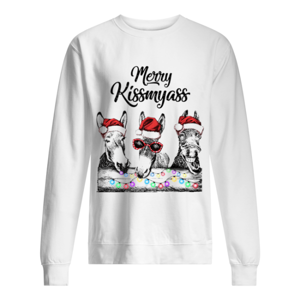 Donkeys Merry Kissmyass shirt