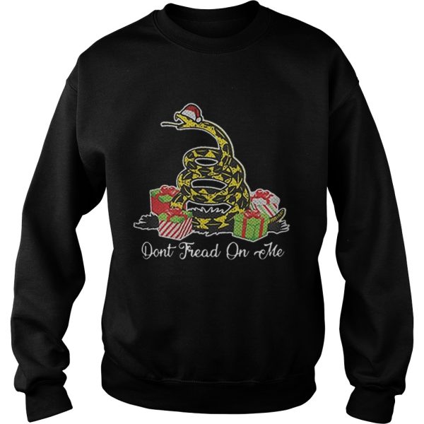 Dont Fread On Me Santa Ugly Christmas shirt