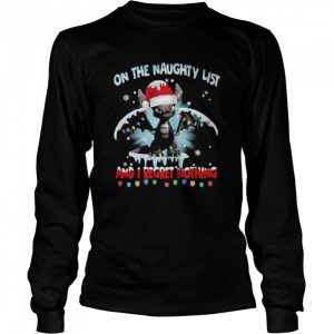 Dragon On The Naughty List And I Regret Nothing Christmas shirt Dragon On The Naughty List And I Regret Nothing Christmas shirt