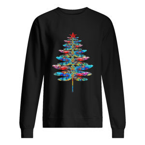 Dragonflies Christmas tree shirt Dragonflies Christmas tree shirt