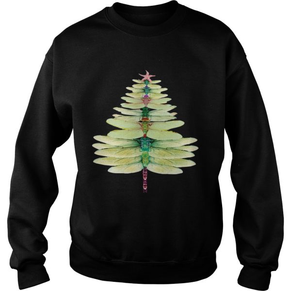 Dragonfly Christmas Tree Merry Xmas Dragonfly shirt