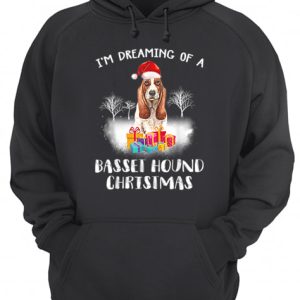 Dreaming Of A Basset Hound Christmas shirt 2 Dreaming Of A Basset Hound Christmas shirt 3