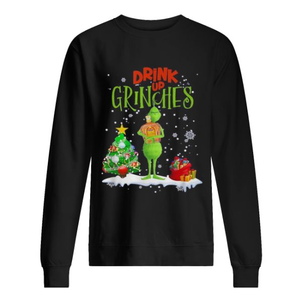 Drink up Grinches Christmas Crown Royal shirt