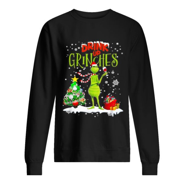 Drink up Grinches Christmas Wine shirt