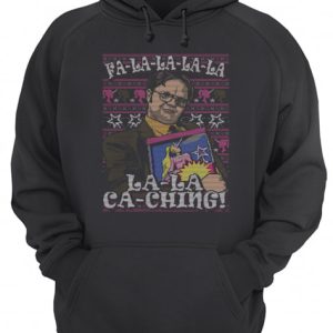 Dwight Schrute Fa La La La La La Ca Ching Ugly Christmas shirt 2 Dwight Schrute Fa La La La La La Ca Ching Ugly Christmas shirt 3