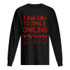 ELF I Lke To Smile Smiling Is My Favorite Christmas shirt