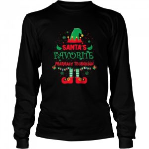 ELF Santa’s Favorite Pharmacy Technician Merry Christmas shirt ELF Santa’s Favorite Pharmacy Technician Merry Christmas shirt