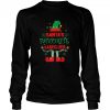 ELF Santas Favorite Caregiver Merry Christmas shirt