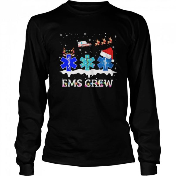 EMS Crew Ambulance Medical Merry Christmas shirt