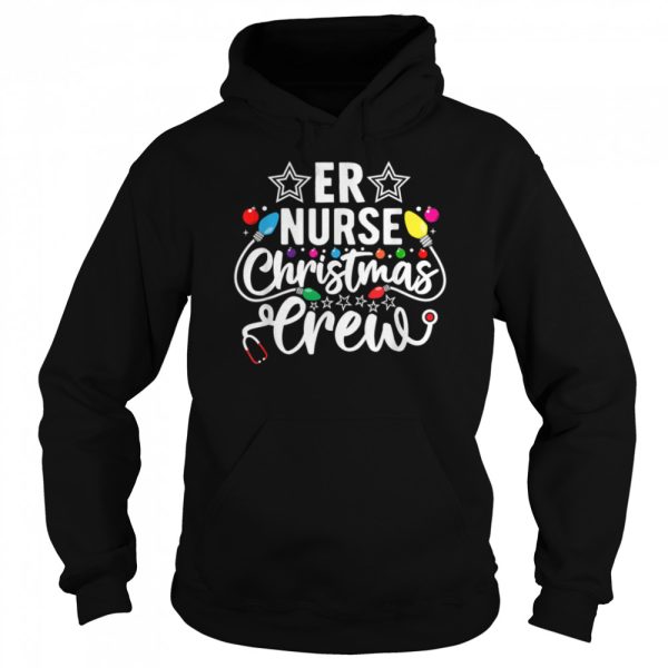 ER Nurse Christmas Crew Emergency Room ICU Nursing Squad shirt