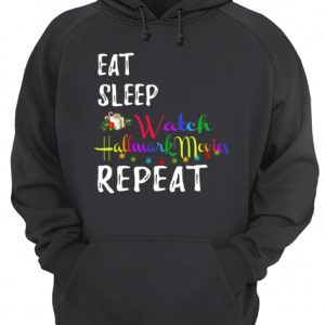 Eat Sleep and Watch Hallmark Christmas Movies repeat shirt 2 Eat Sleep and Watch Hallmark Christmas Movies repeat shirt 3