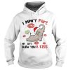 Elephant I Didnt Fart My Butt Blew You A Kiss shirt