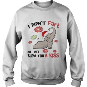 Elephant I Didnt Fart My Butt Blew You A Kiss shirt 3