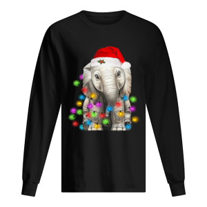 Elephant Santa Light Christmas shirt Elephant Santa Light Christmas shirt
