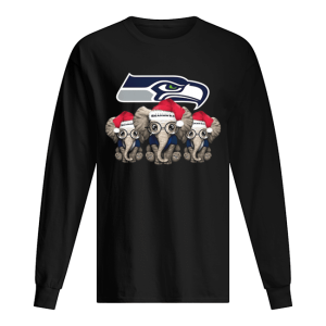 Elephant Santa Seattle Seahawks shirt Elephant Santa Seattle Seahawks shirt