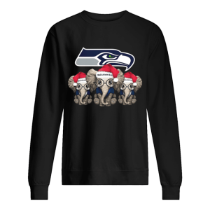 Elephant Santa Seattle Seahawks shirt Elephant Santa Seattle Seahawks shirt