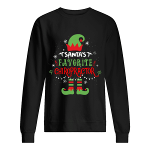 Elf Christmas Santa’s Favorite Chiropractor shirt Elf Christmas Santa’s Favorite Chiropractor shirt