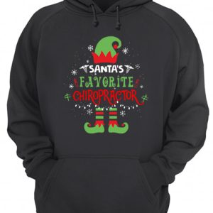 Elf Christmas Santa's Favorite Chiropractor shirt 3