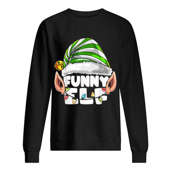 Elf Matching Family Christmas Elf Costume Gift Women shirt