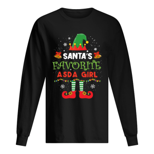 Elf Santa’s Favorite ASDA Girl shirt Elf Santa’s Favorite ASDA Girl shirt