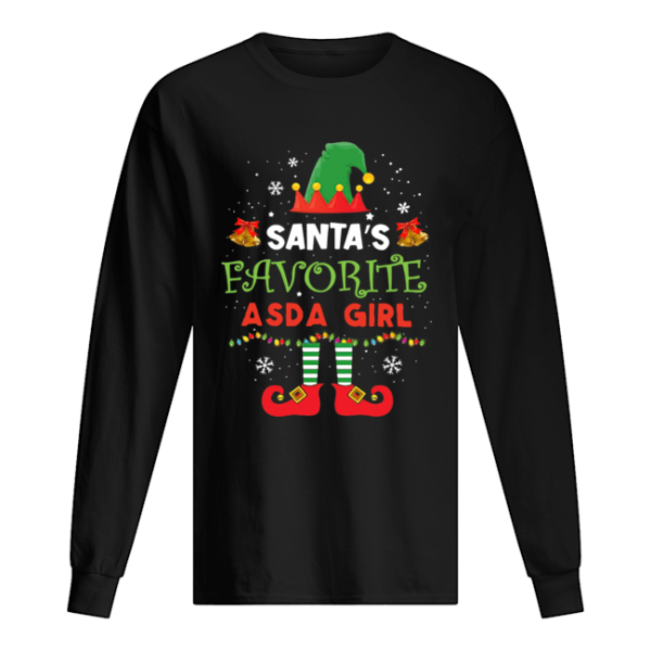 Elf Santa’s Favorite ASDA Girl shirt