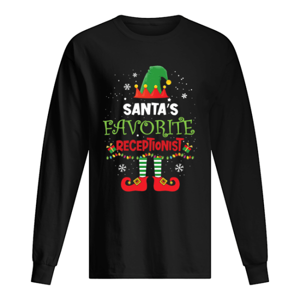 Elf Santa’s Favorite Receptionist shirt