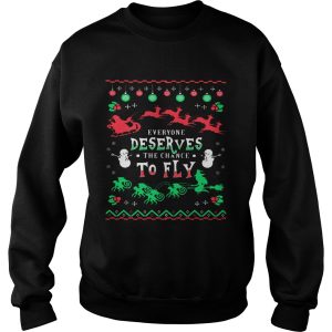 Everyone Deserves The Chance To Fly Ugly Christmas shirt 2 Everyone Deserves The Chance To Fly Ugly Christmas shirt 3