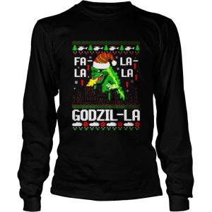 Fa La La La Godzilla Christmas shirt Fa La La La Godzilla Christmas shirt